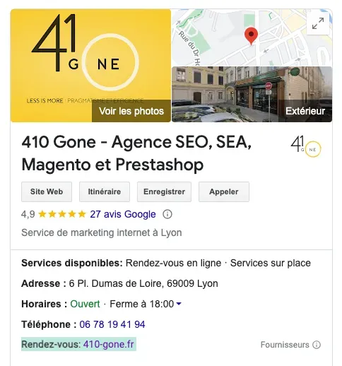 google my business