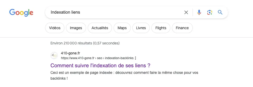 Comment suivre l’indexation de ses liens ?