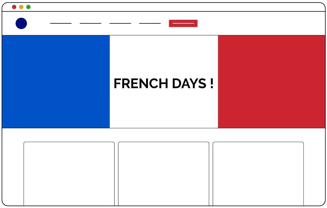 french days exemple affichage