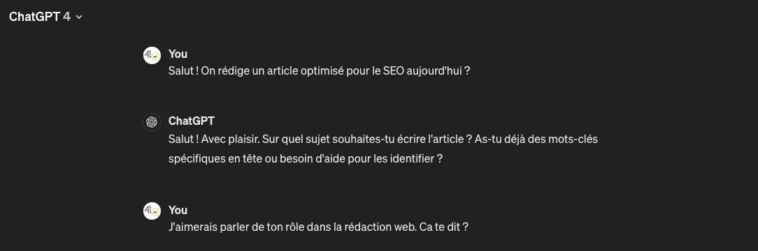 chatgpt rédaction seo