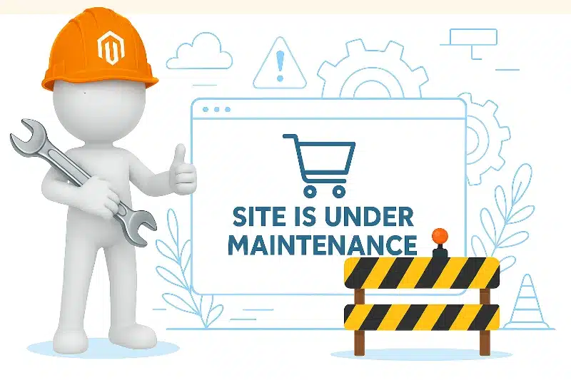 Maintenance site Magento