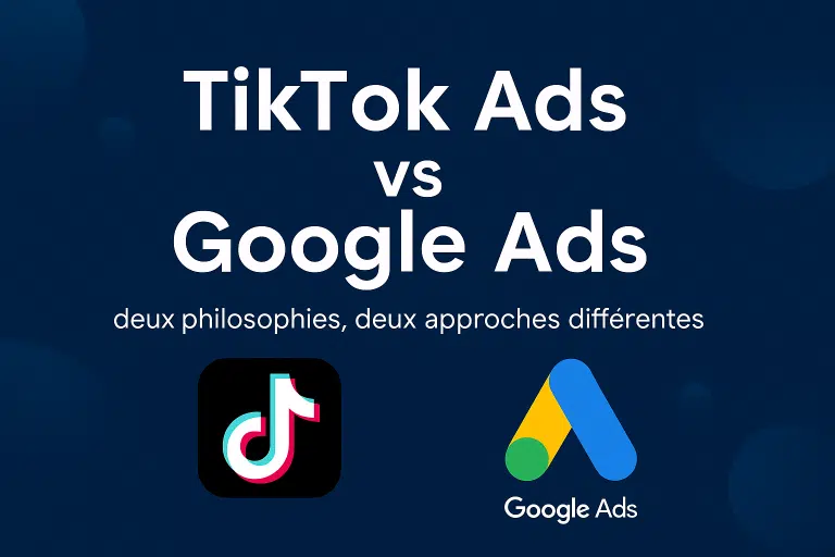 Lire la suite à propos de l’article TikTok Ads vs Google Ads : deux philosophies, deux approches différentes