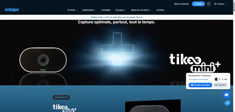 homepage enlaps.io
