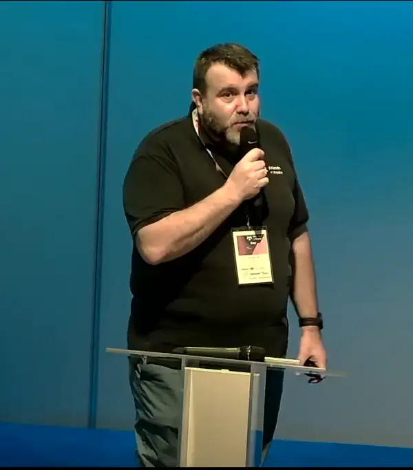 Christophe Vidal, expert Prestashop pendant la conférence Friends of Prestaday 2023