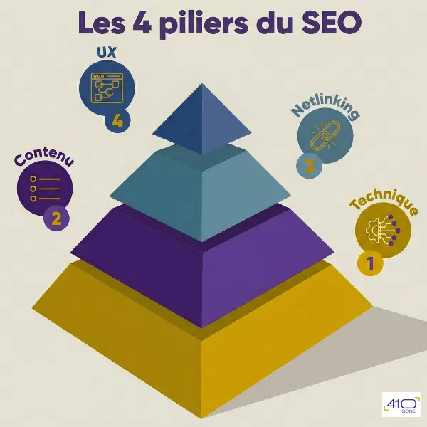 Les 4 piliers du SEO