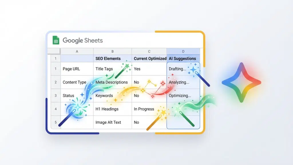Automatiser son Google sheets avec Gemini