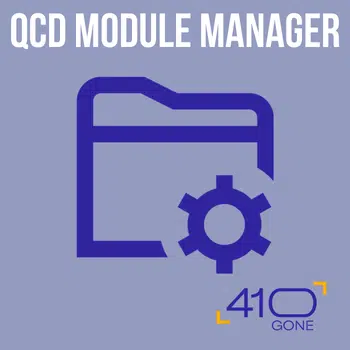 module prestashop QCD module manager