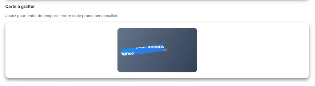 module prestashop QCD page builder carte à gratter